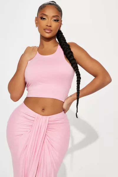 XYZ Skirt Set - Pink